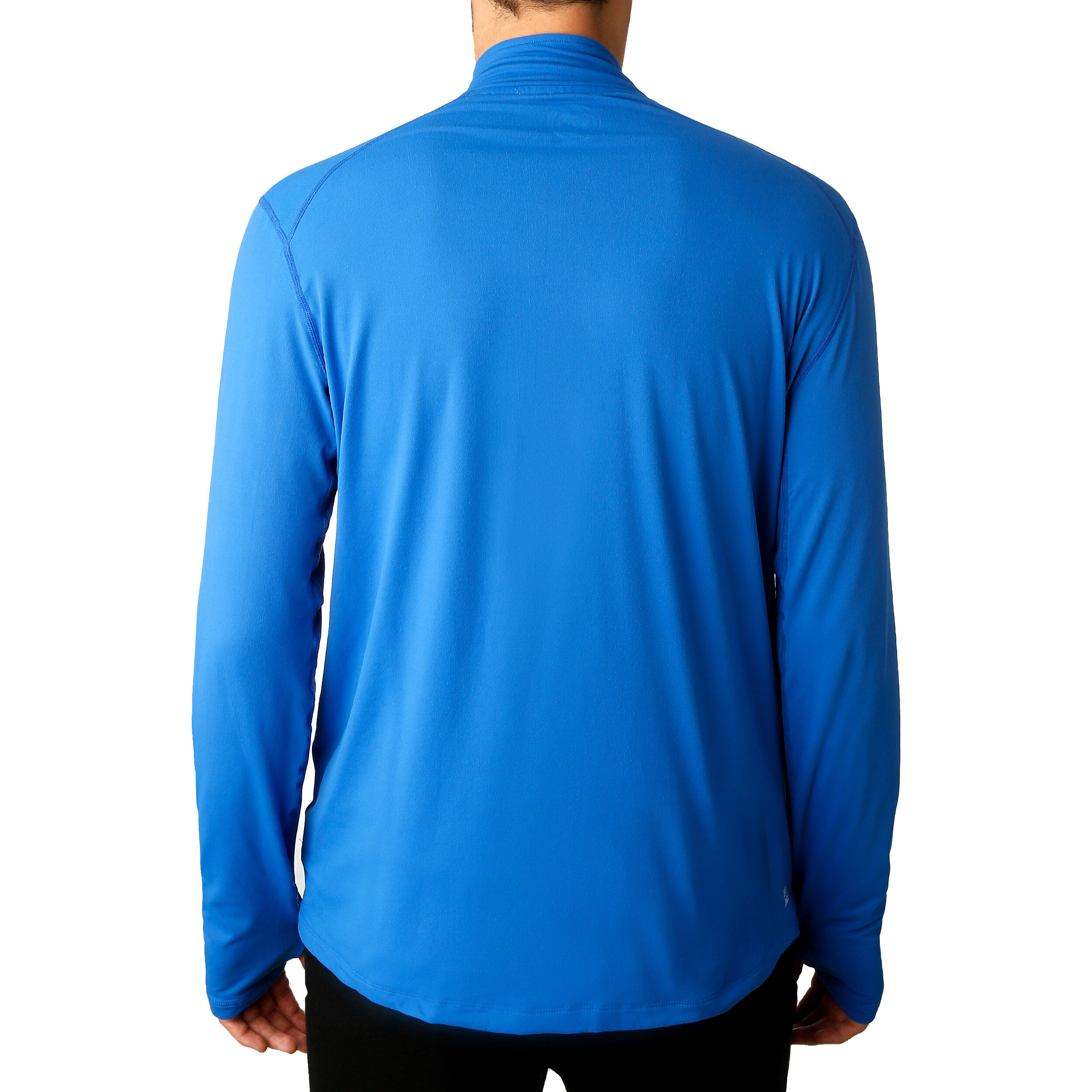 Zac Tech Half Zip Longsleeve Herren - Blau, Weiß