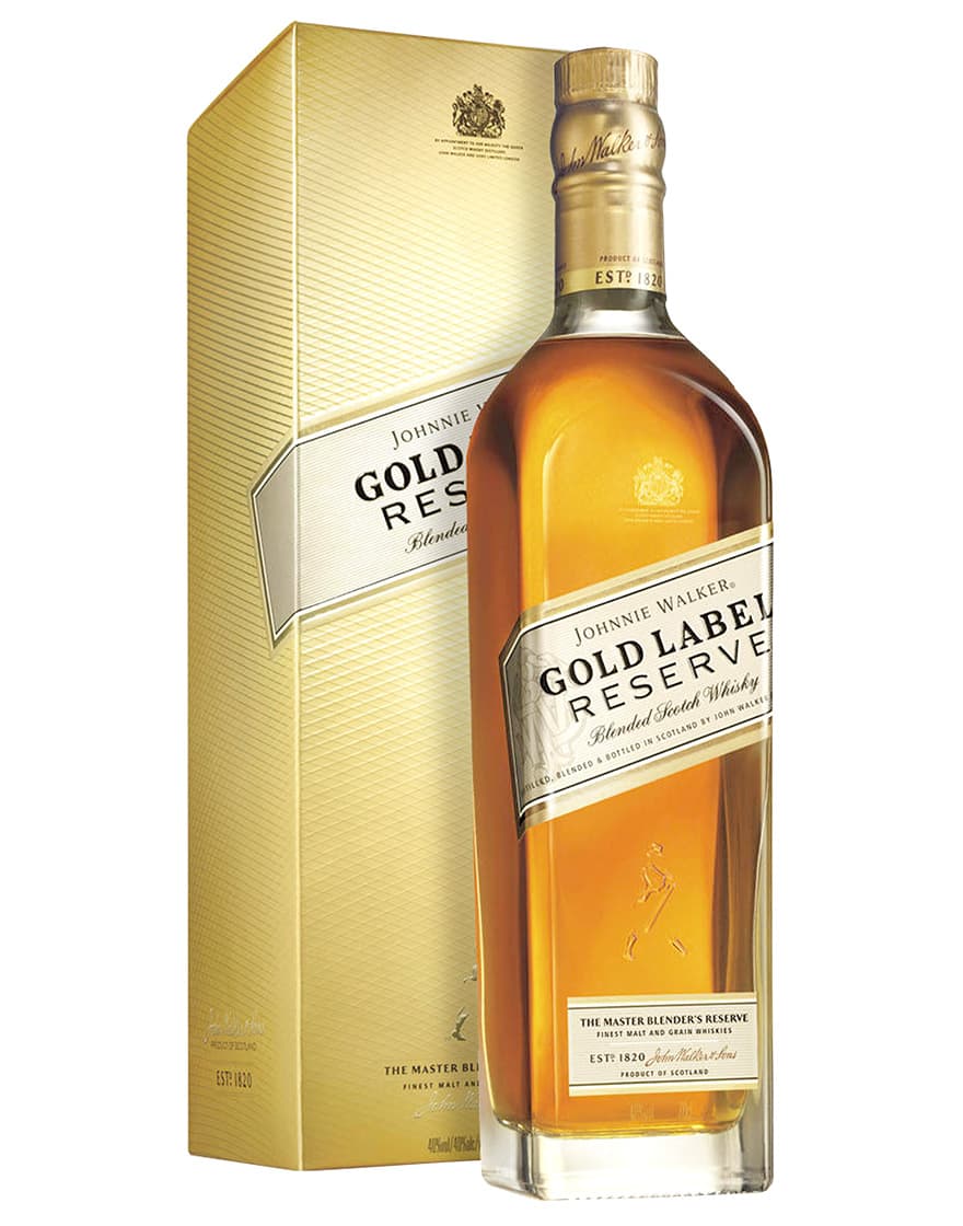 Blended Scotch Whisky Gold Label Reserve Johnnie Walker 0,7 ℓ, En Étui