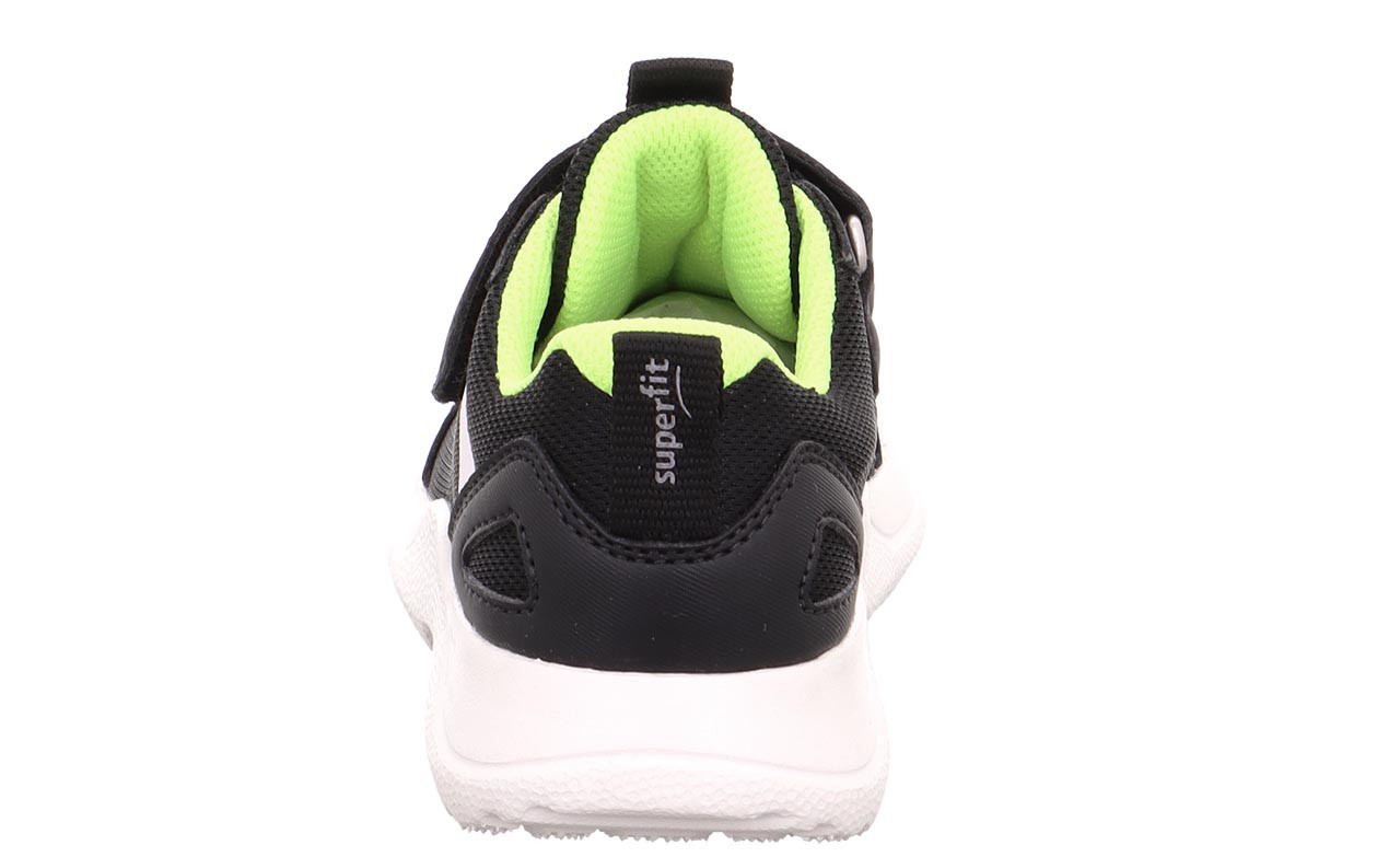 RUSH - Schwarz/Gelb Sneaker low mit Klettverschluss