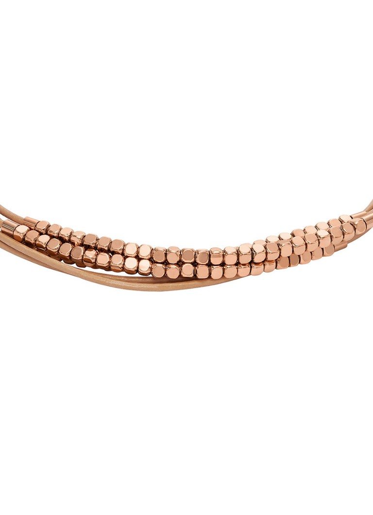 Bracciale in pelle fossilizzata JF04472791