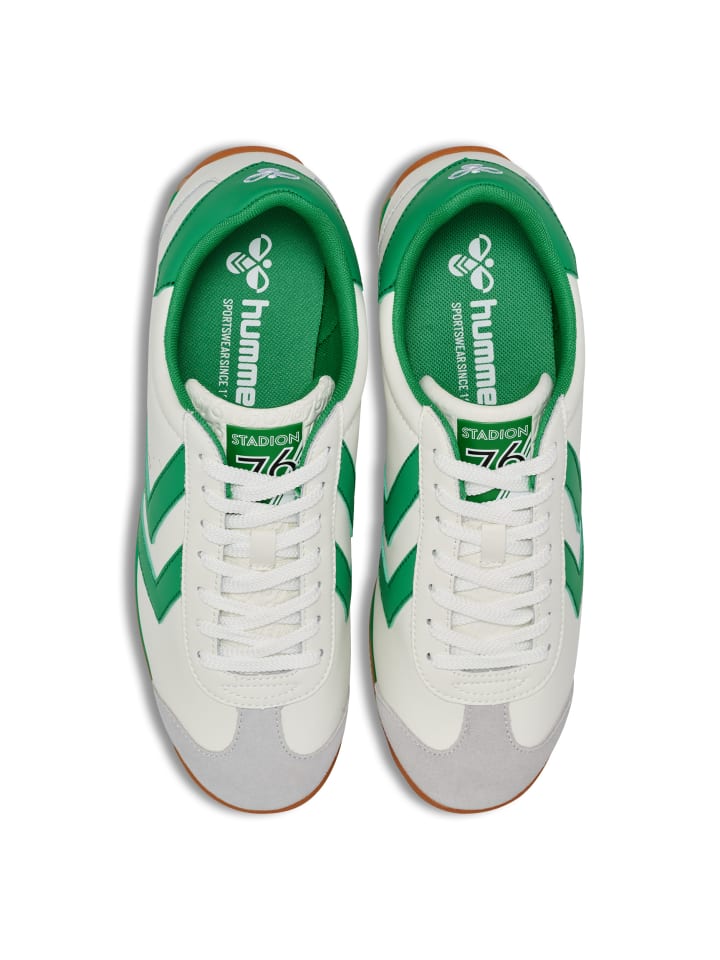 Hummel Hummel Schnürsenkel Sneaker Stadion Erwachsene in WHITE/GREEN günstig kaufen