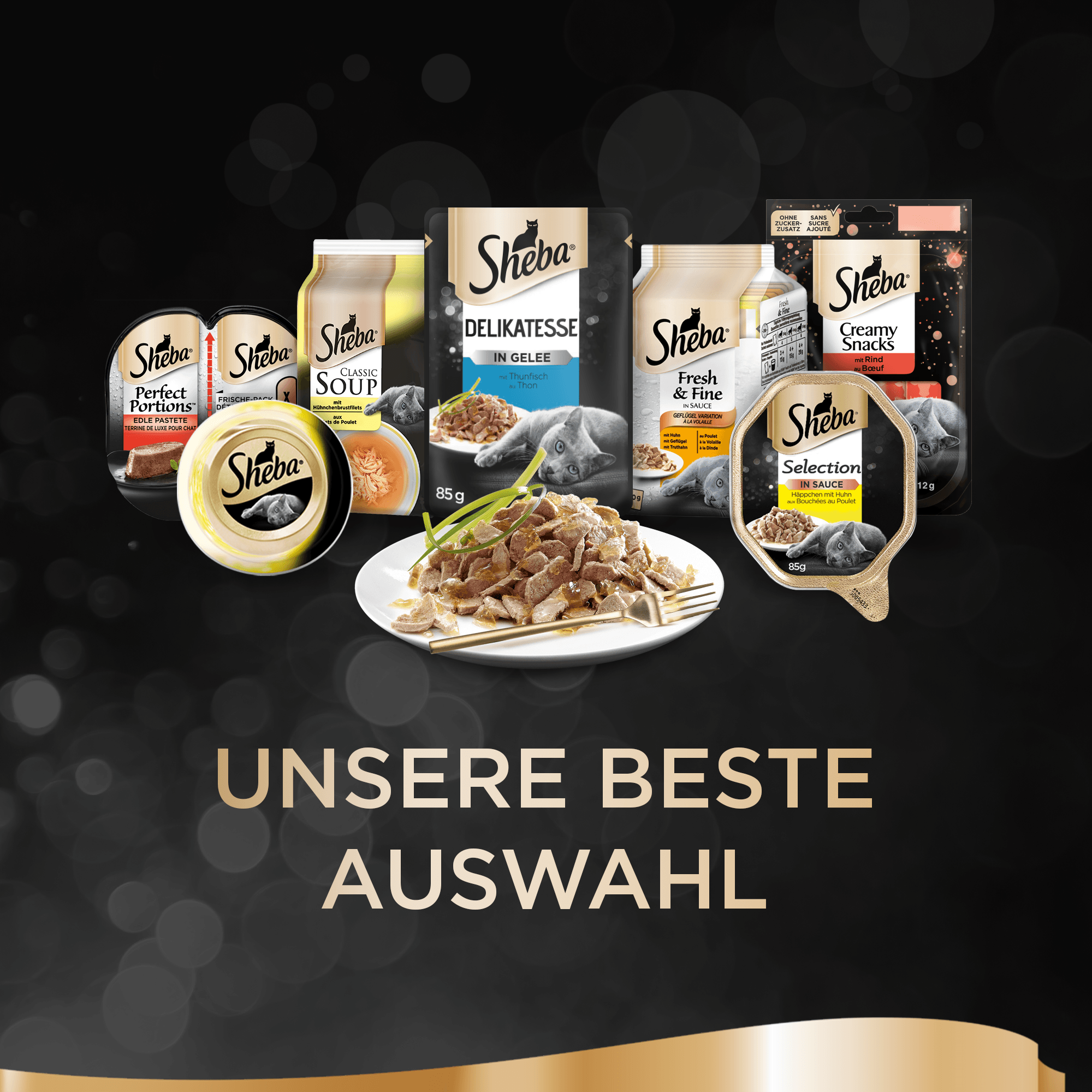 Sheba Nassfutter Sheba Delikatesse in Gelee 12x85g