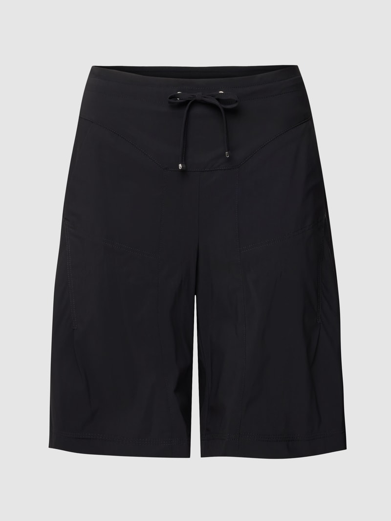 Bermudas mit seitlichen Eingrifftaschen Modell 'Gira' in schwarz