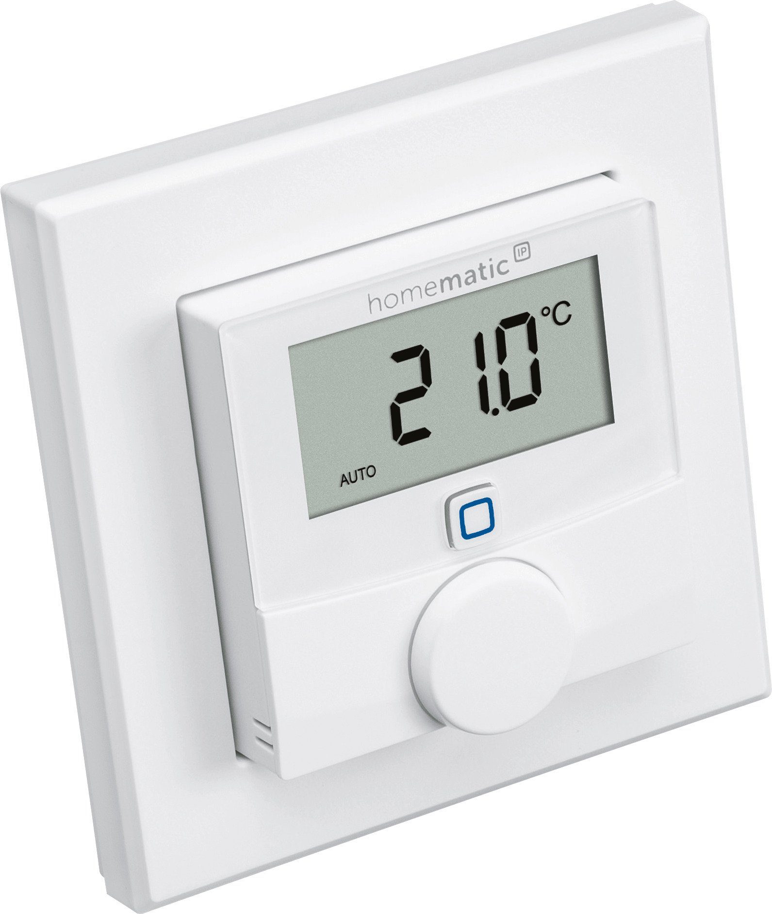 Homematic IP Heizkörperthermostat Wandthermostat mit Luftfeuchtigkeitssensor (V2)