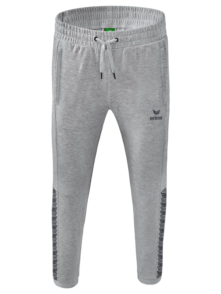 erima Essential Team Sweathose in hellgrau melange/slate grey günstig kaufen
