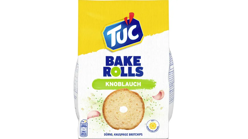 Tuc Bake Rolls mit Knoblauch 150 g