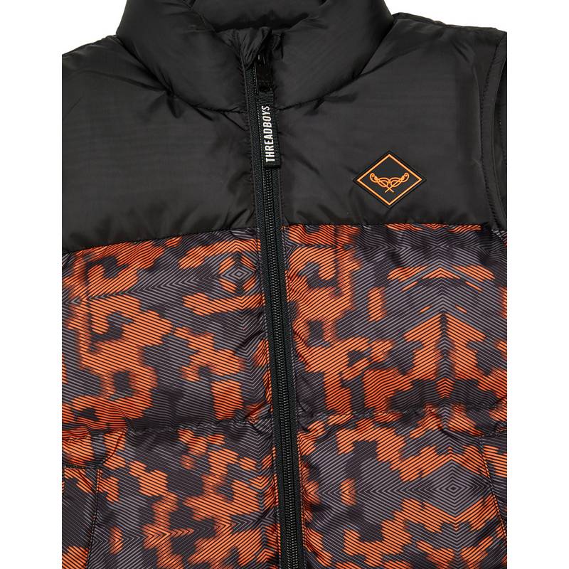 Threadboys THB Jacket Colour Block Gilet Rafferty Steppweste Jungen