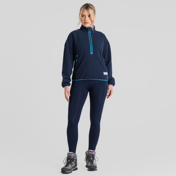 CO2 RENU HALF ZIP Damen - Fleecepullover