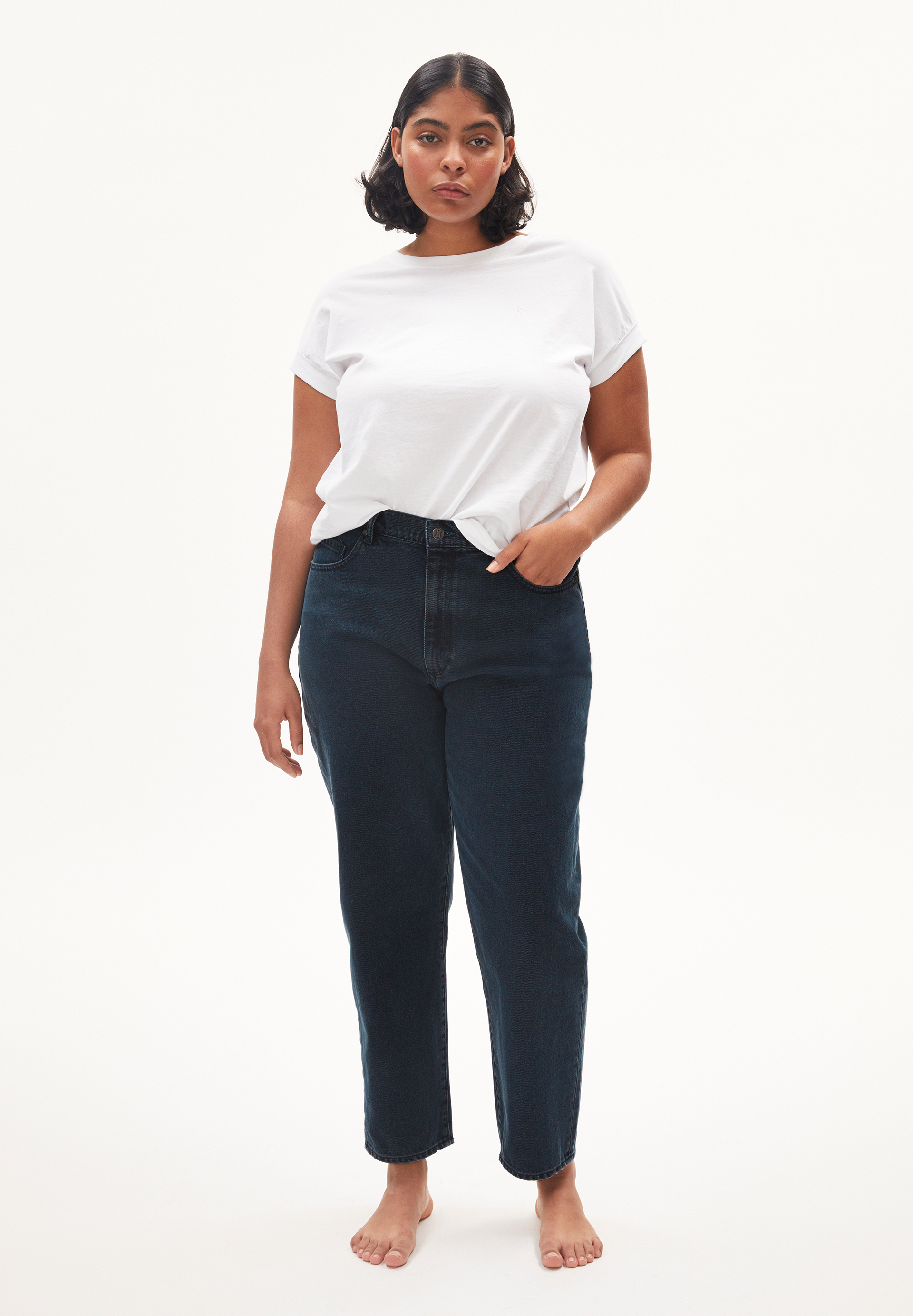 Mom Fit aus Bio-Baumwolle