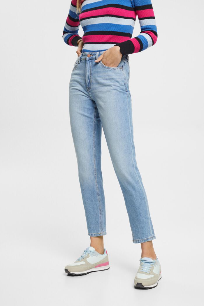 High-Rise-Jeans in Mom Fit