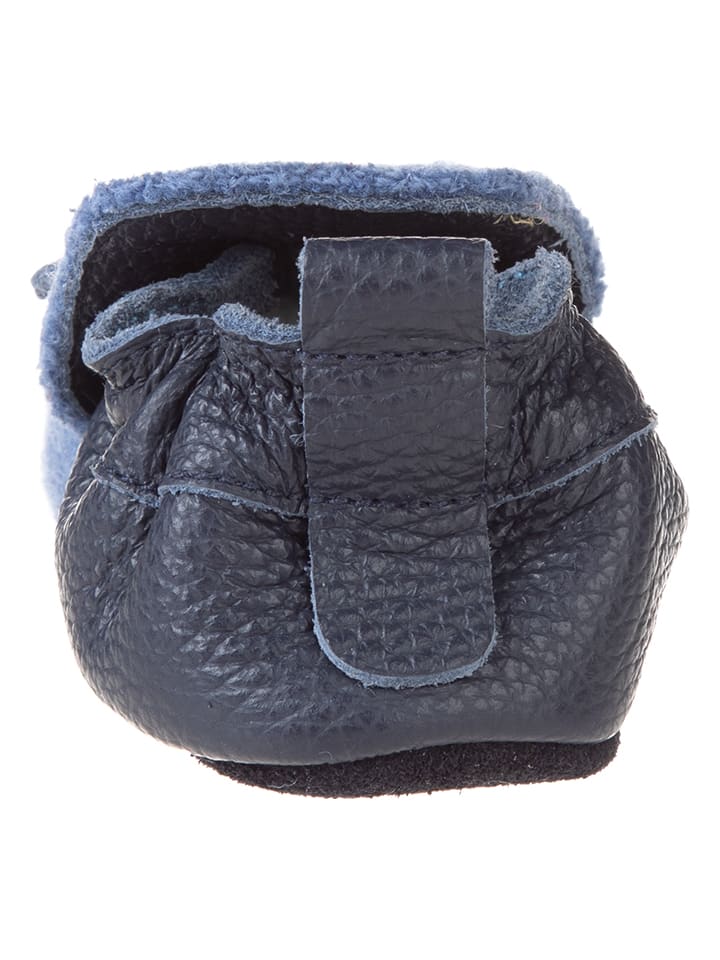 kitz-pichler Krabbelschuhe in Blau günstig kaufen