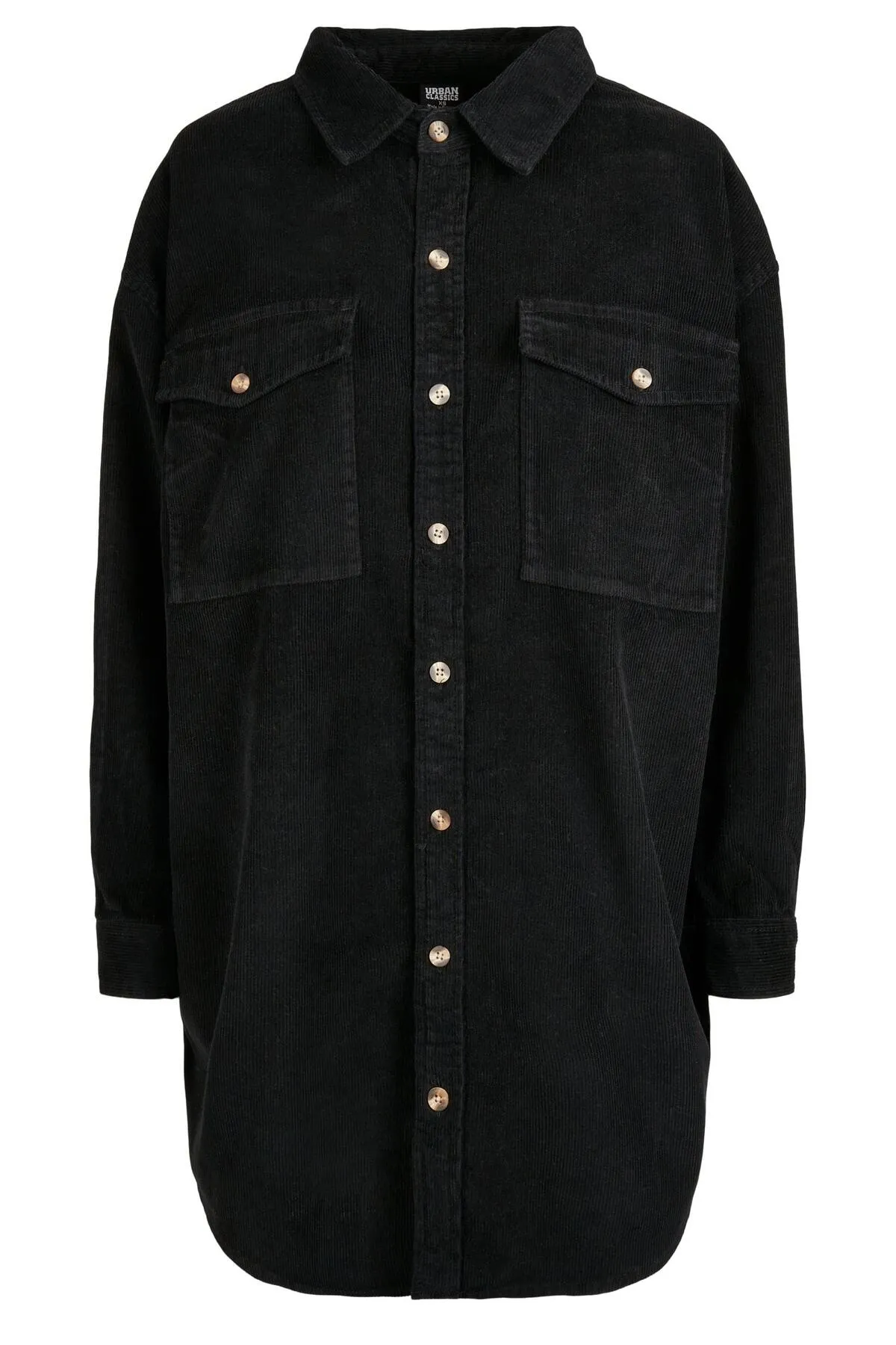 Urban Classics  Langes Damen-Overshirt aus Cord für Damen