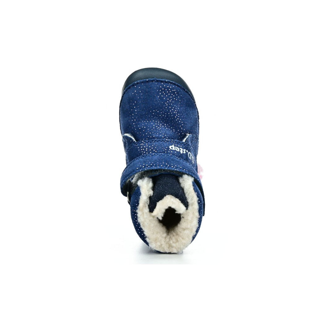 D.D.Step W070-42110 Bermuda Blue Winterbarfußschuhe