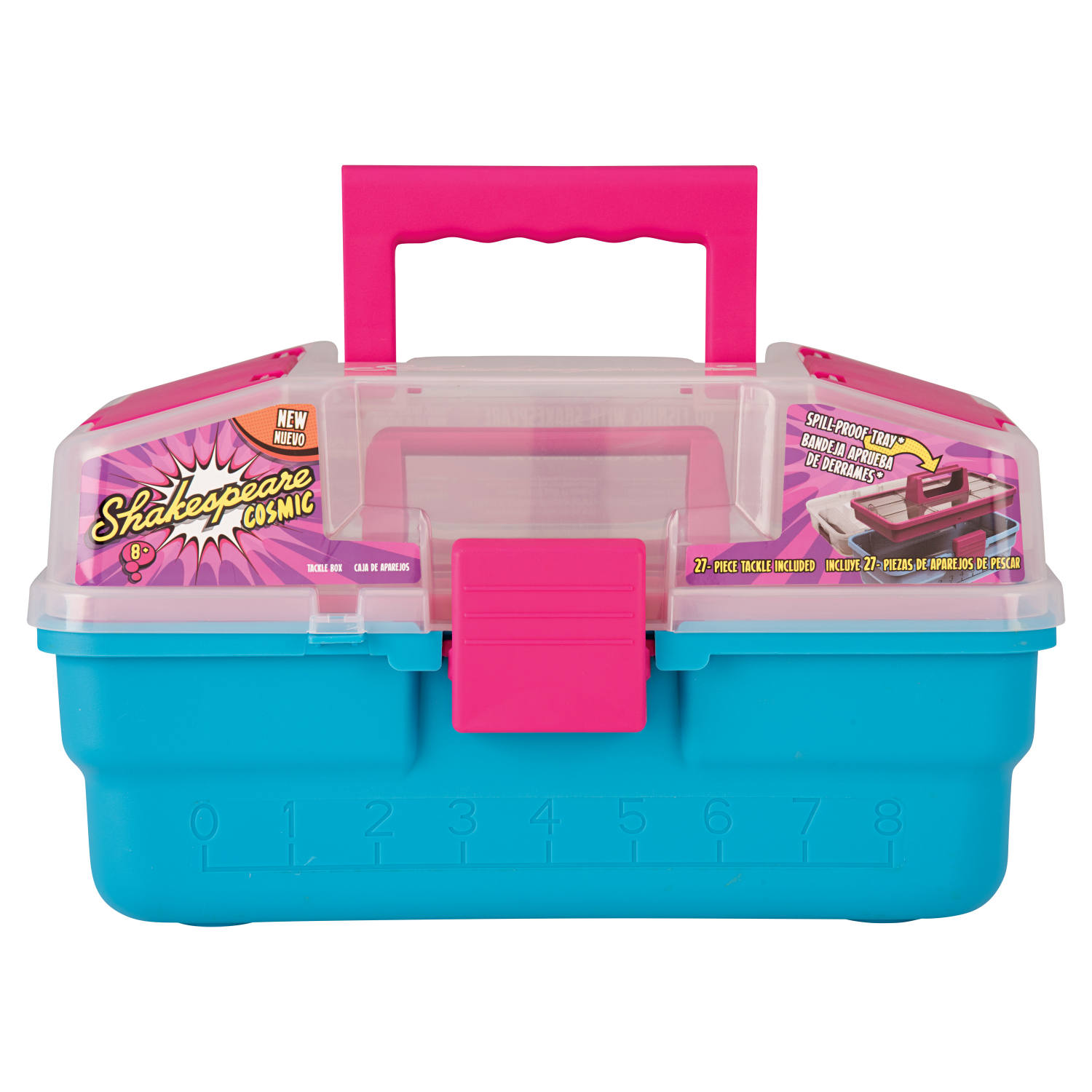 Shakespeare Tackle Box Cosmic (pink/blau)