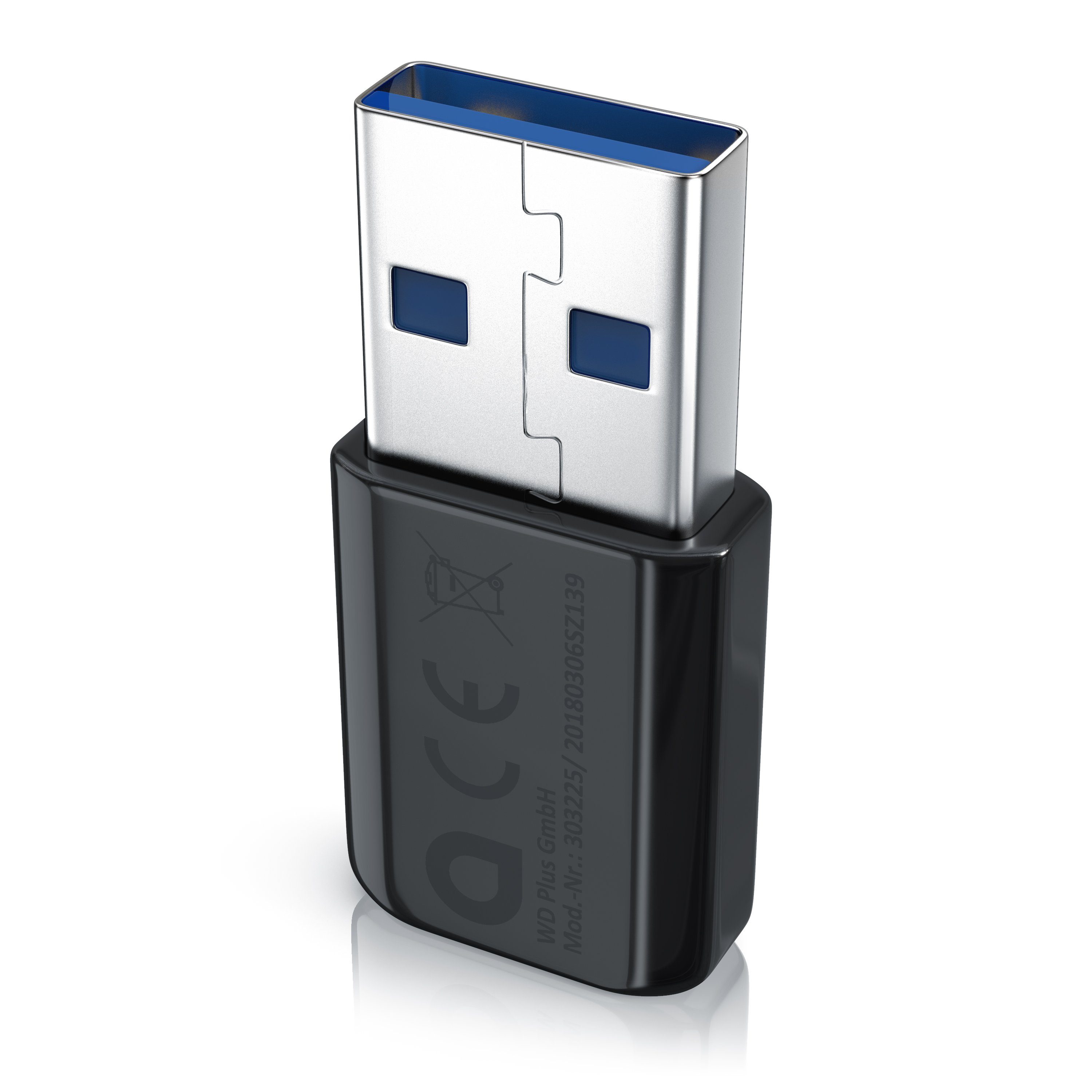 Aplic WLAN-Dongle, WIFI USB 3.0 Stick 1200 Mbit/s, 2T2R, 2,4 + 5 GHz, 802.11 ac/n/b/h/g