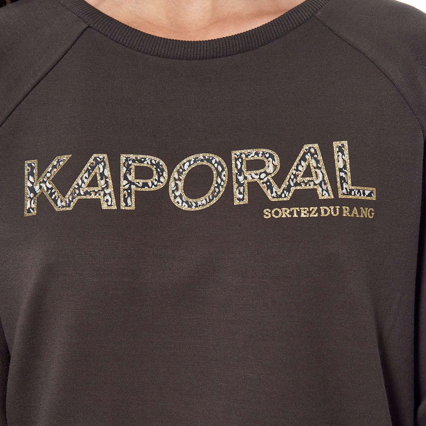 FAUVE  Sweat marron Femme