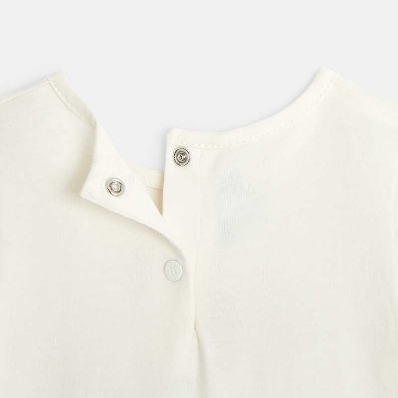 Robe bébé fille bi-matière Absorba