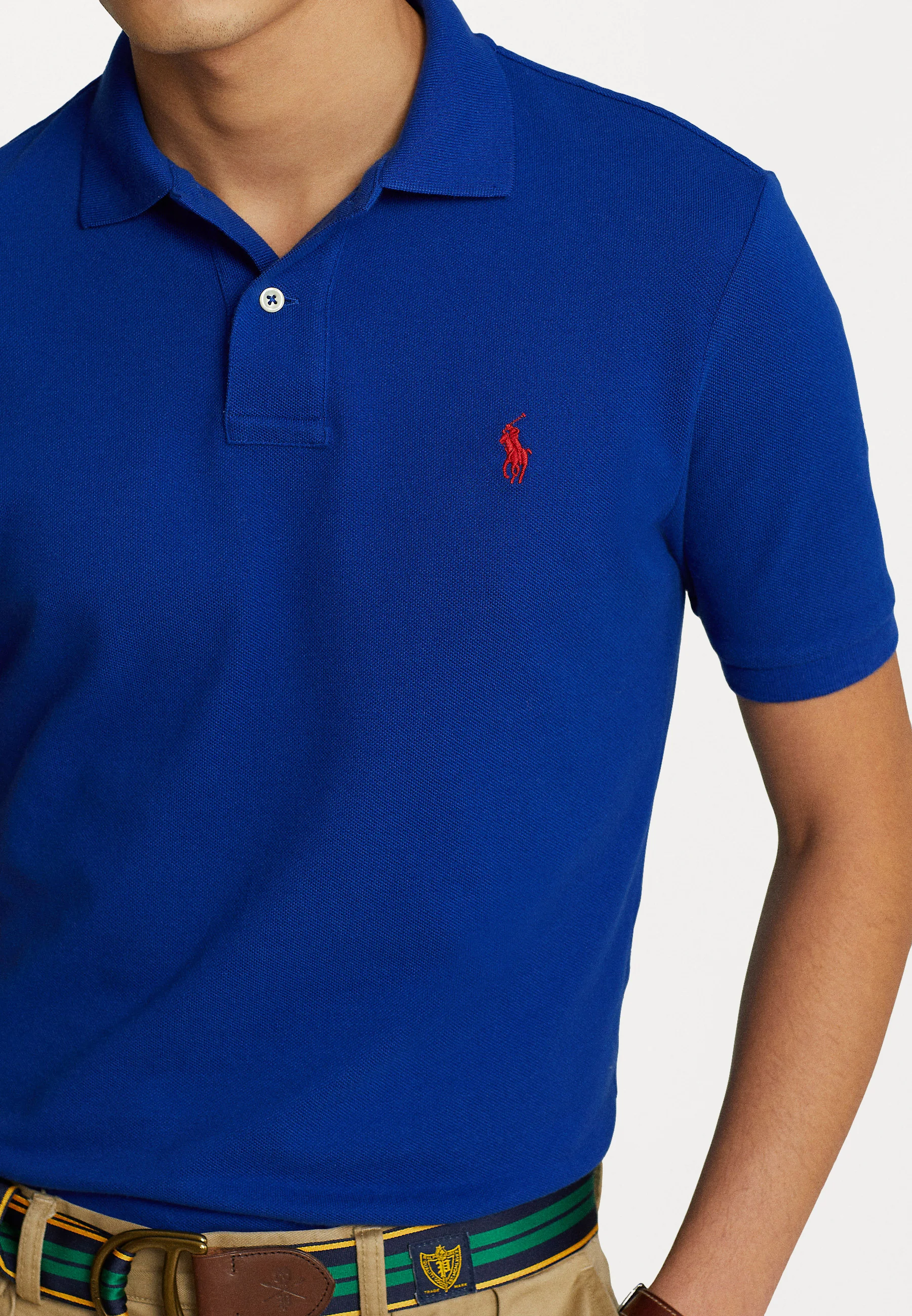 Polo Ralph Lauren Camisa polo de malla ajustada personalizada - Polo