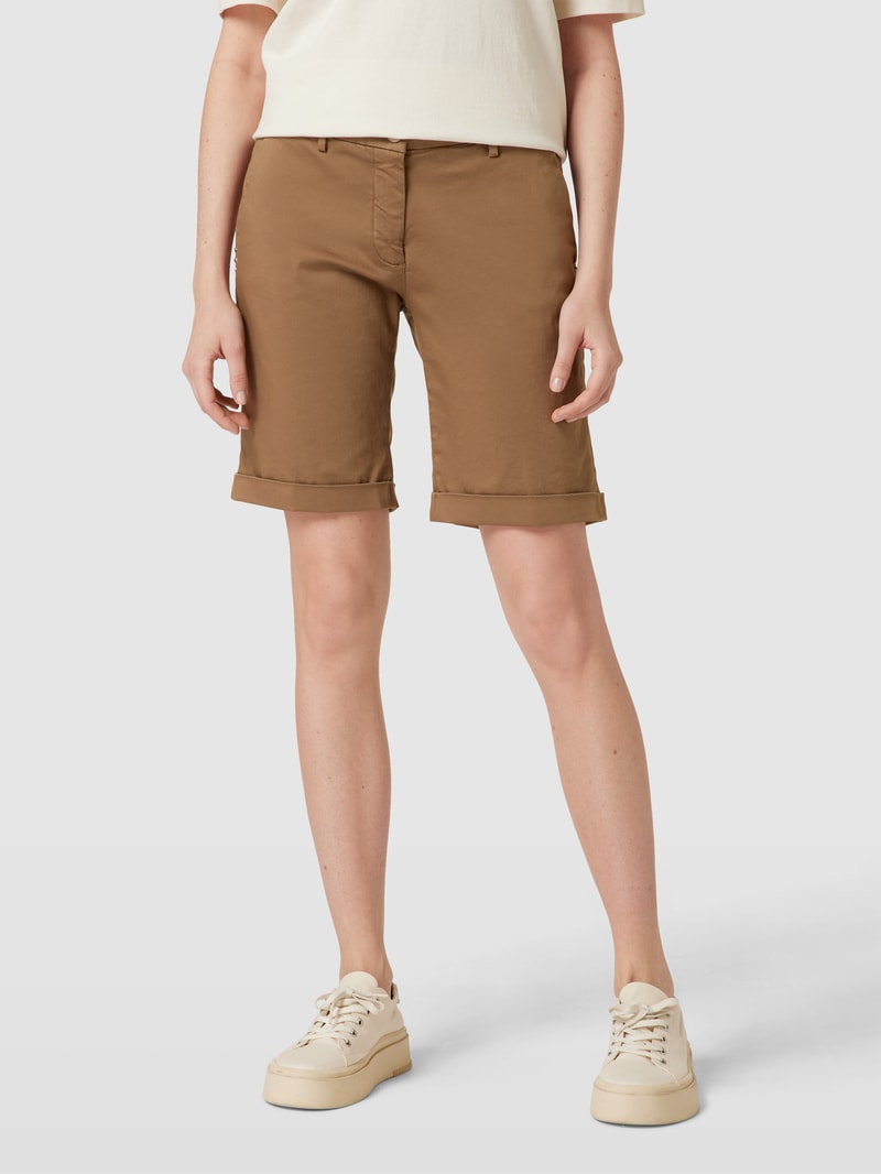 Bermudas mit Stretch-Anteil Modell 'NEW YORK BERMUDA' in camel