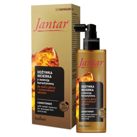 Jantar kondicionierius-losjonas su gintaro esencija, regeneruojantis pažeistus plaukus 100 ml