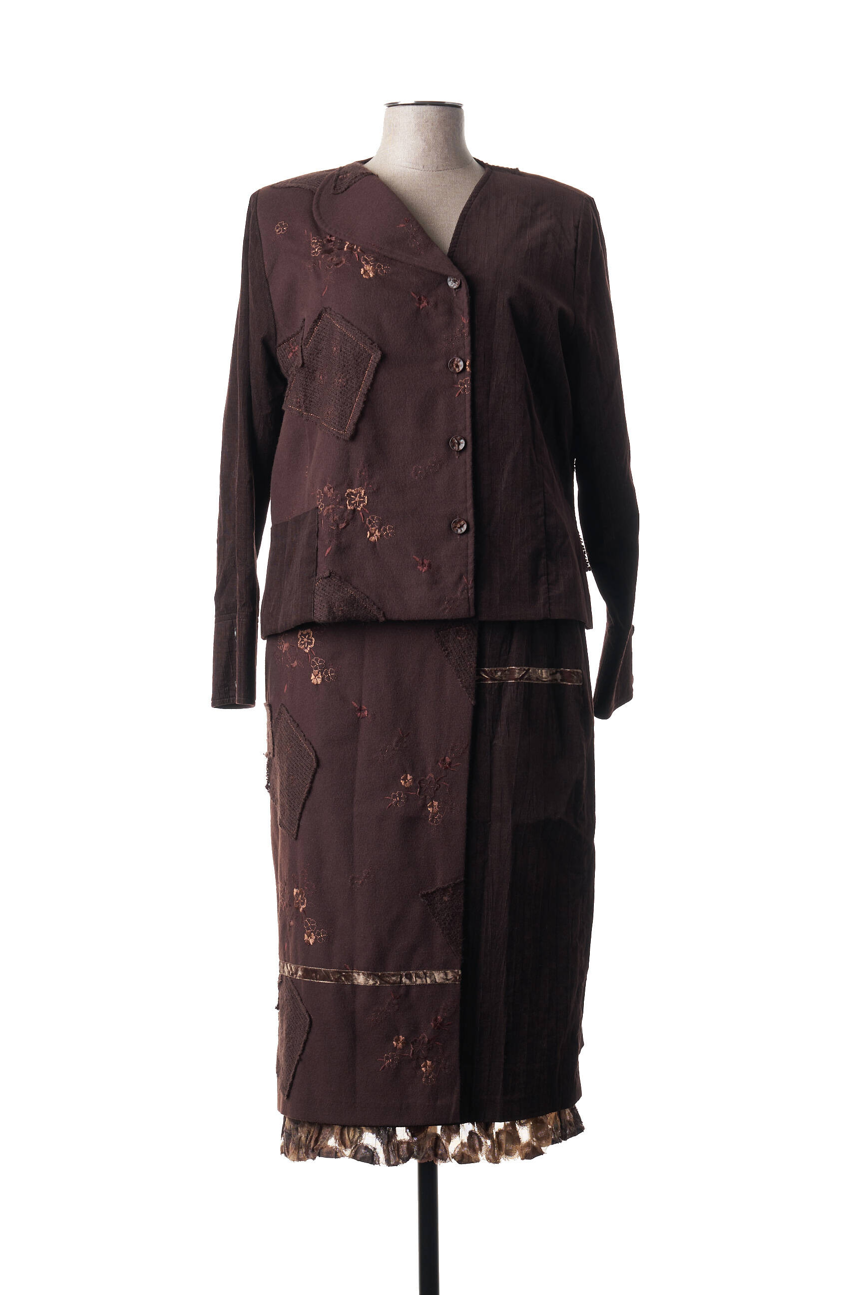 Jean Gabriel Ensembles Jupe Femme couleur marron