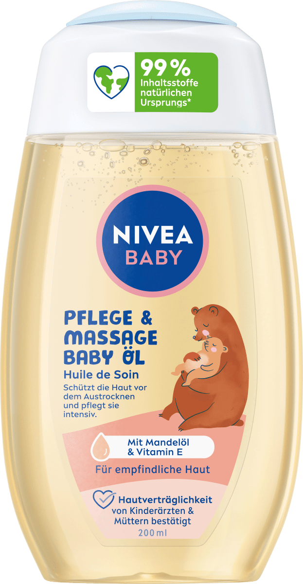 Baby Pflege- & Massageöl, 200 ml