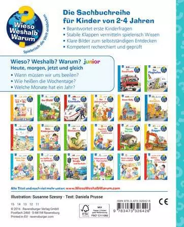 Ravensburger Wieso? Weshalb? Warum? junior, Band 56: Heute, morgen, jetzt und gleich