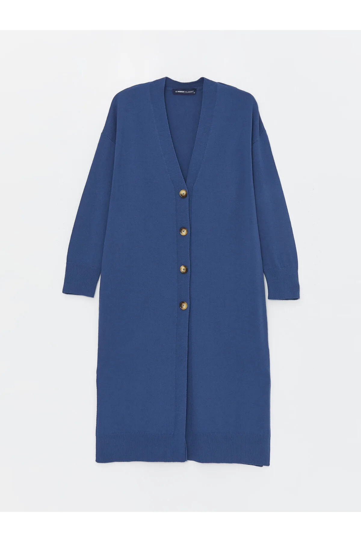 LC Waikiki  Strickjacke - Dunkelblau - Regular Fit