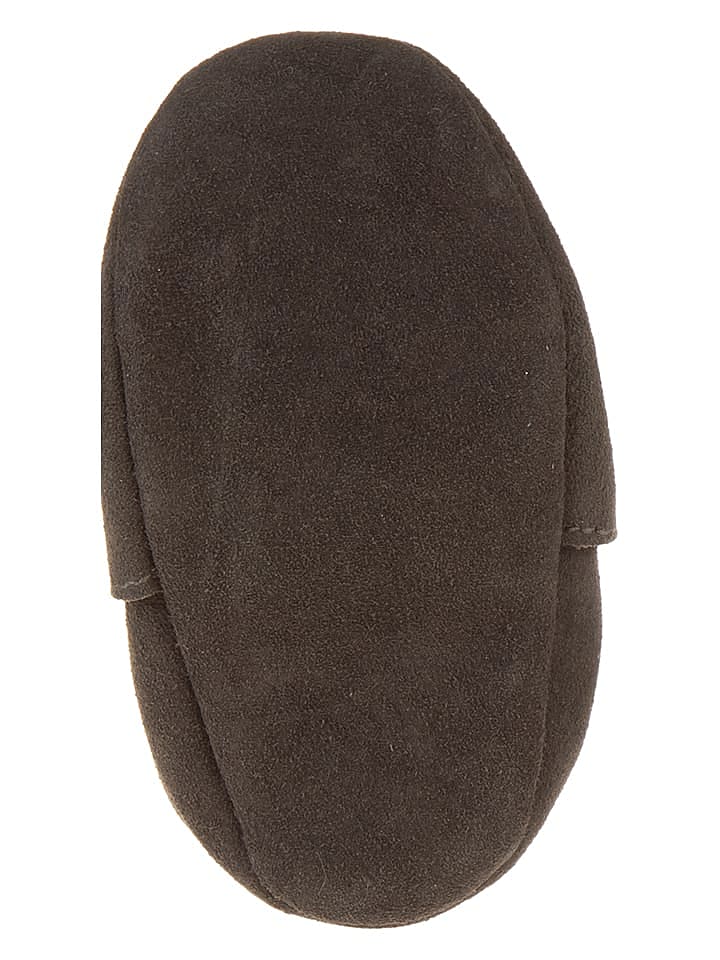 lamino Leder-Krabbelschuhe in Anthrazit günstig kaufen 24/25