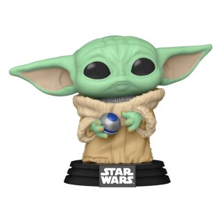 Funko POP! Star Wars The Book of Boba Fett TV Vinyl Figur Grogu w/armor 9 cm