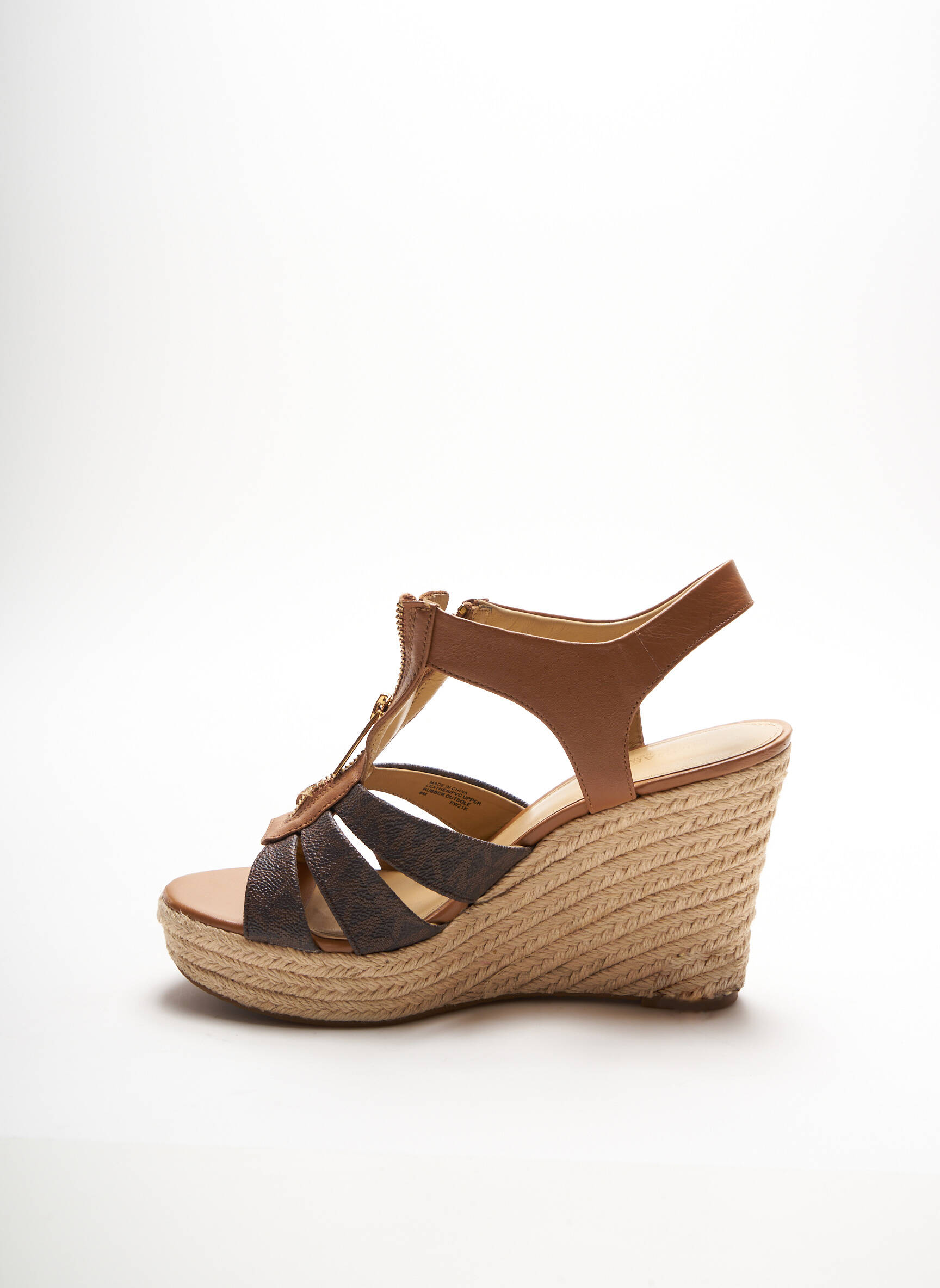 Michael Kors Sandales Nu Pieds Femme couleur marron