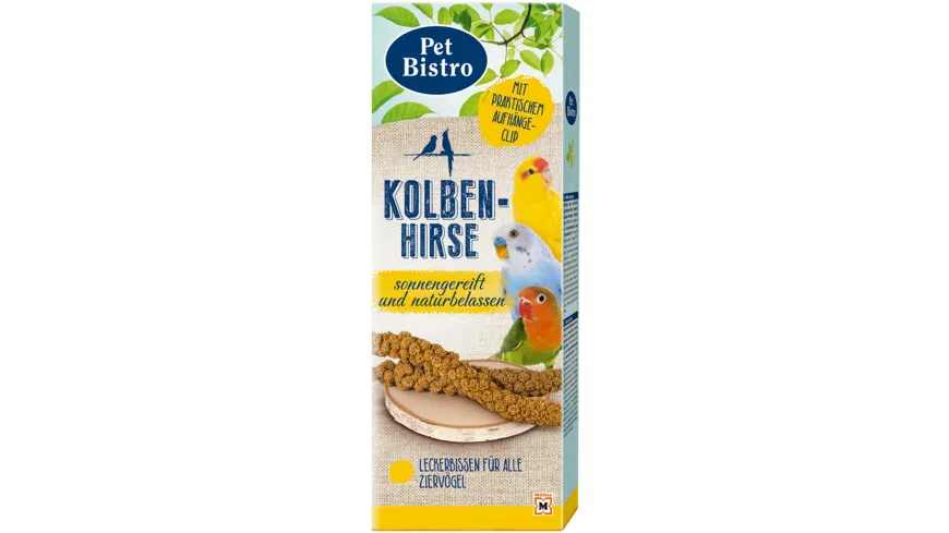Pet Bistro Kolbenhirse für Ziervögel