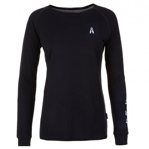 Pally'Hi - Women's Longsleeve Scribble Logo 180 - Merinoshirt