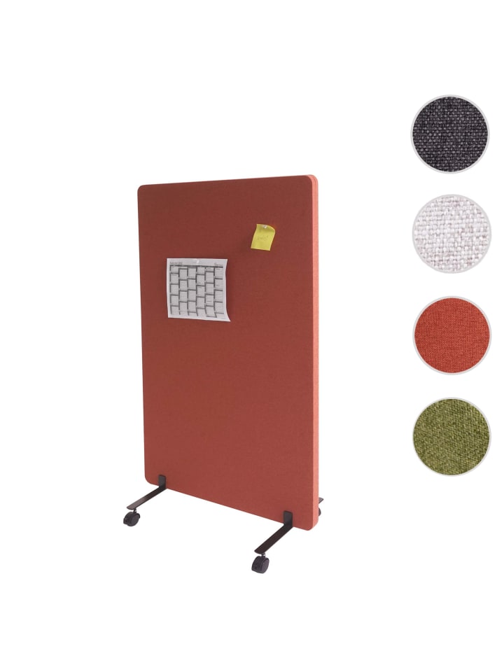 MCW Akustik-Trennwand G77, 127x80cm braun günstig kaufen onesize