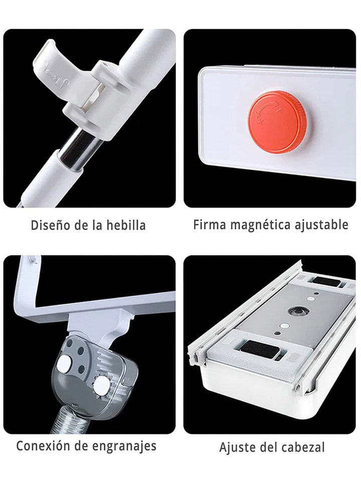 Joybos Glasreiniger in Weiß, 8 - 35 mm Glasdicke günstig kaufen onesize