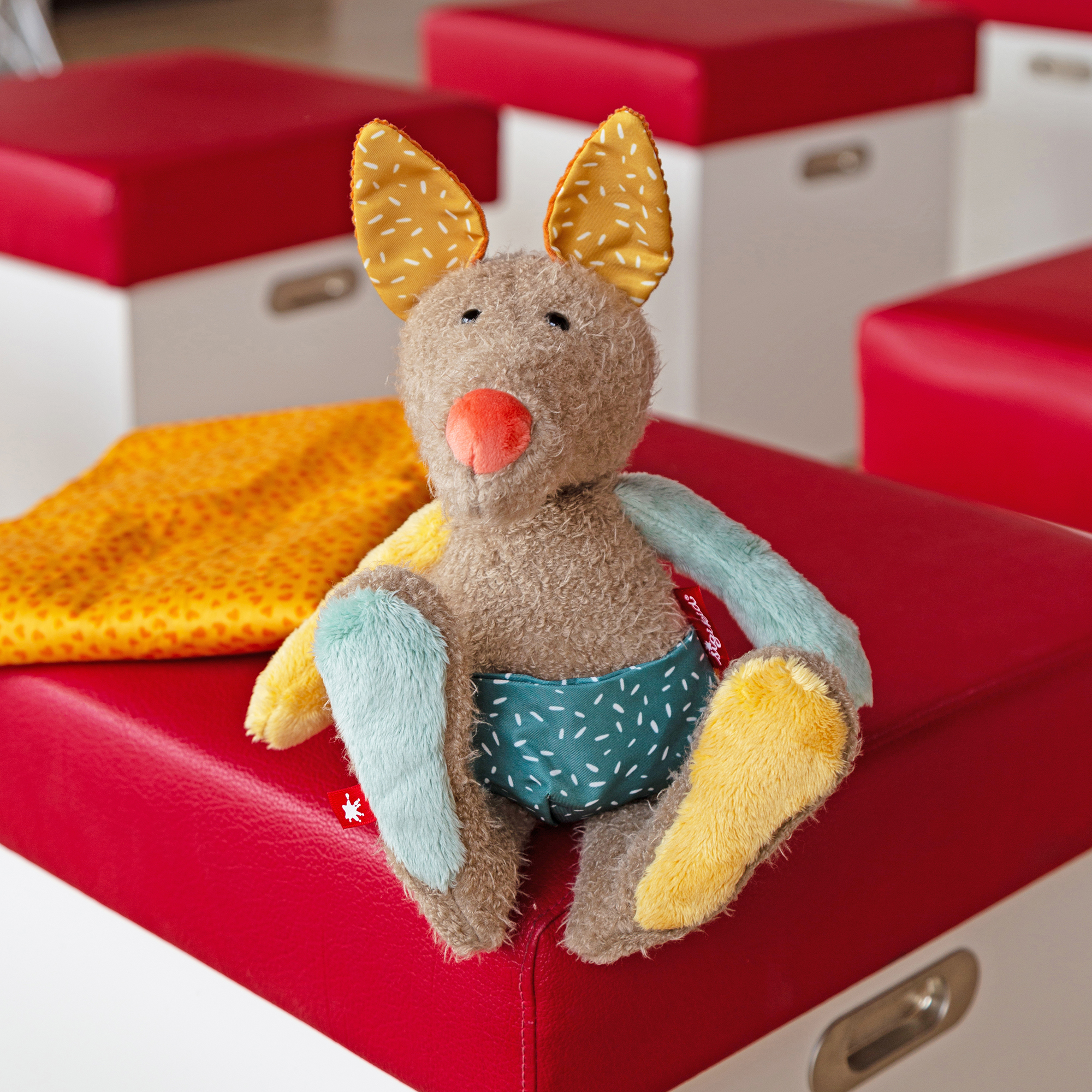 Kuscheltier Känguru, Patchwork Sweety