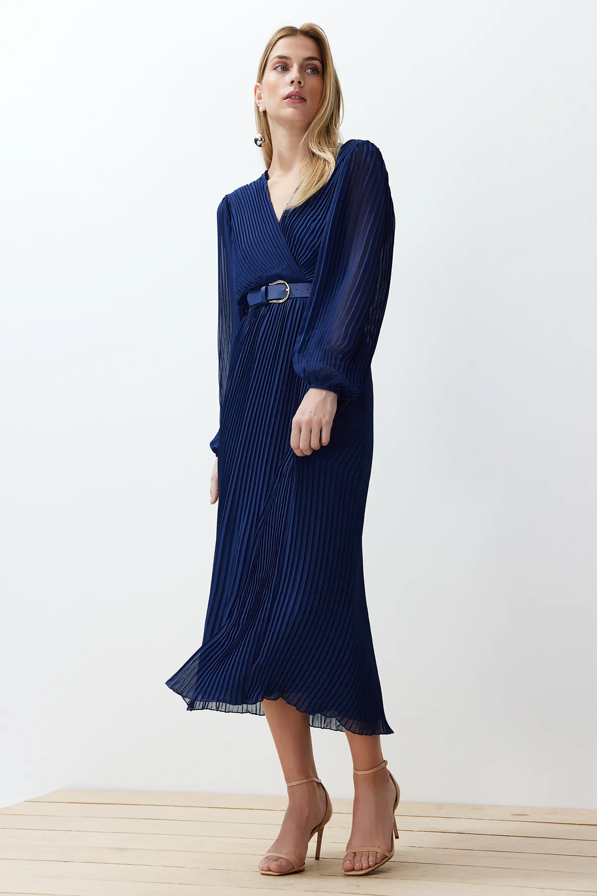 Trendyol Collection  Marineblau Uni TWOAW24EL00471