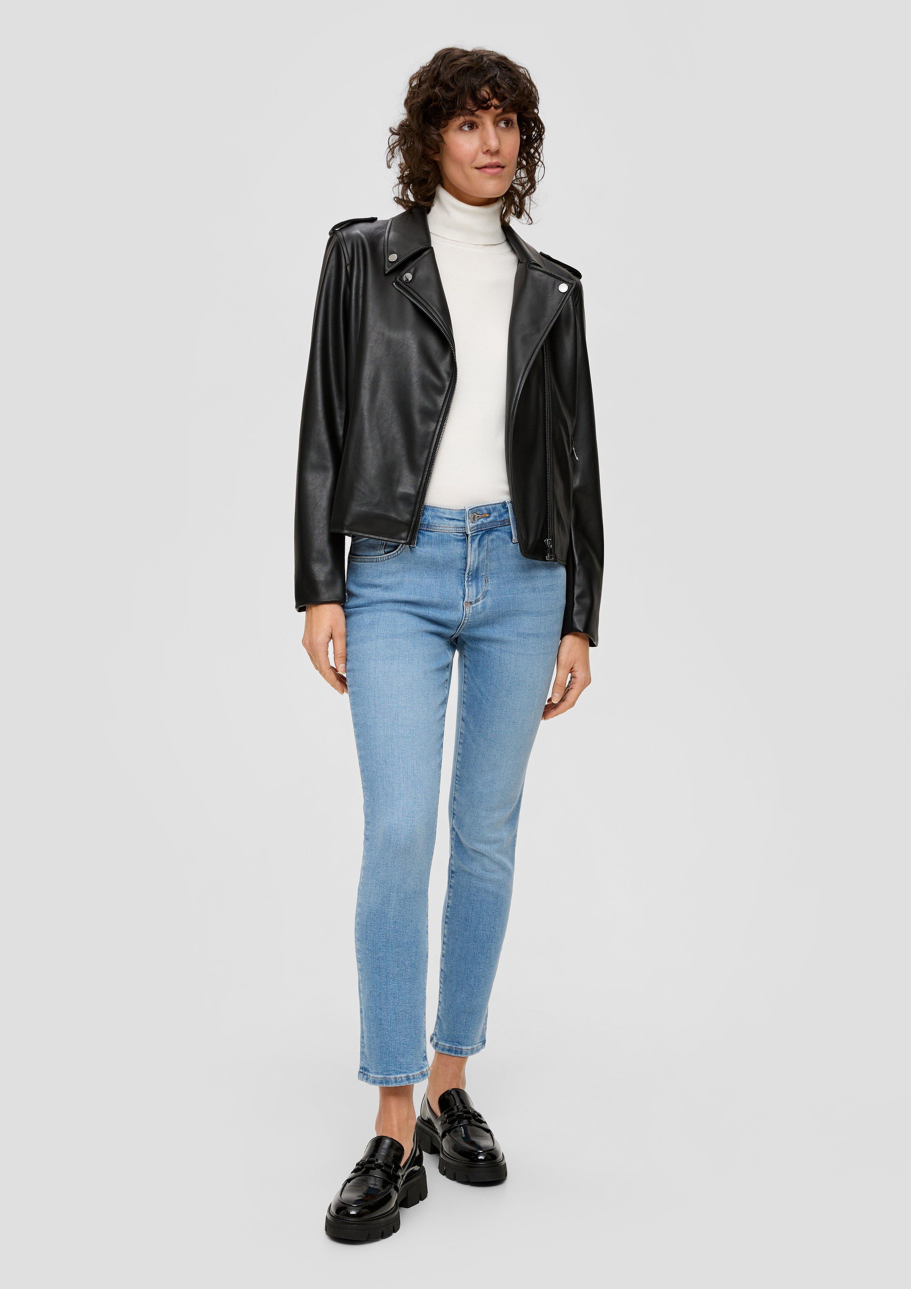 Cropped-Jeans / Slim Fit / Mid Rise / Slim Leg  2120751-53Z6