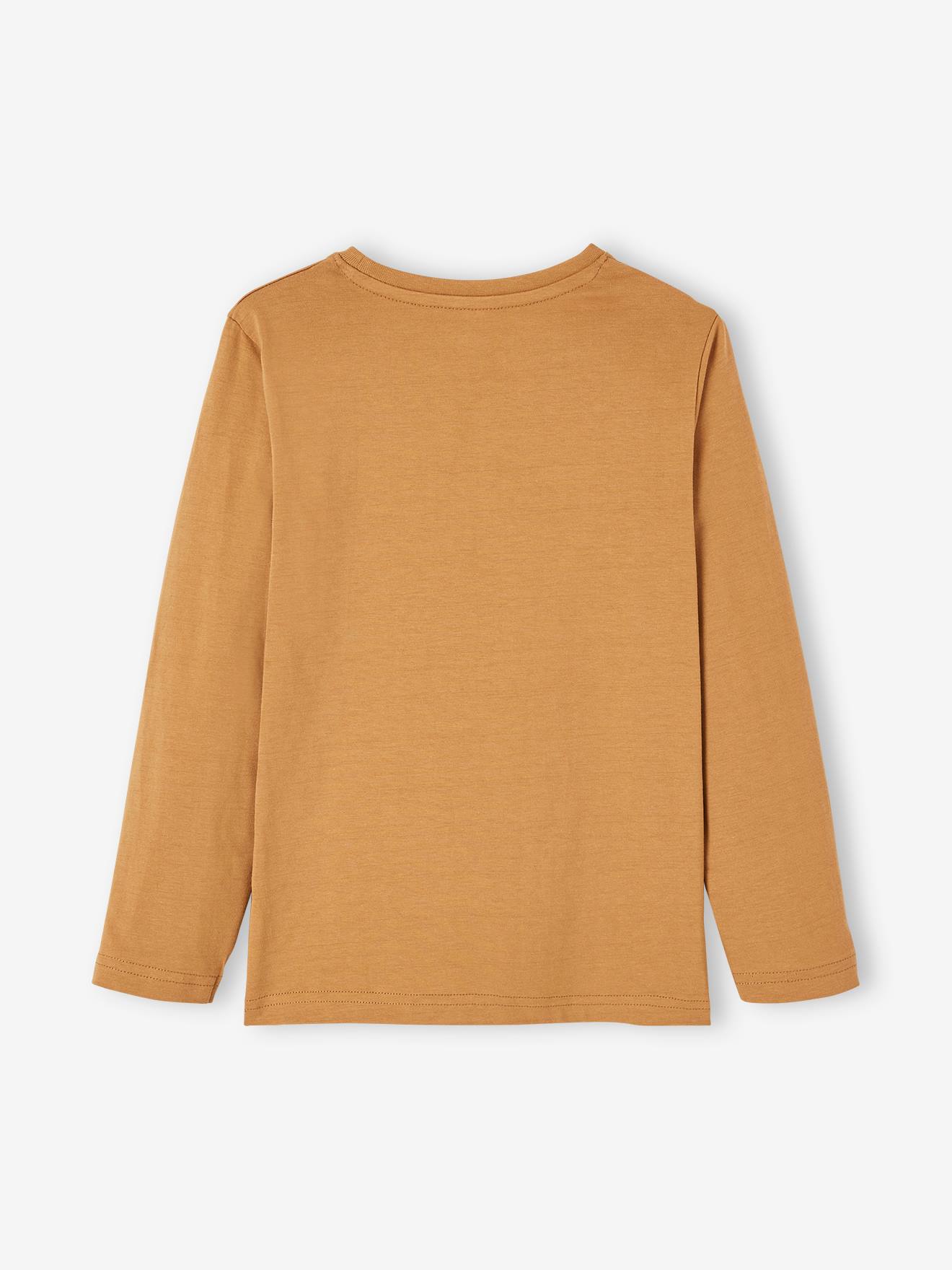 T-shirt message graphique Basics garçon orange
