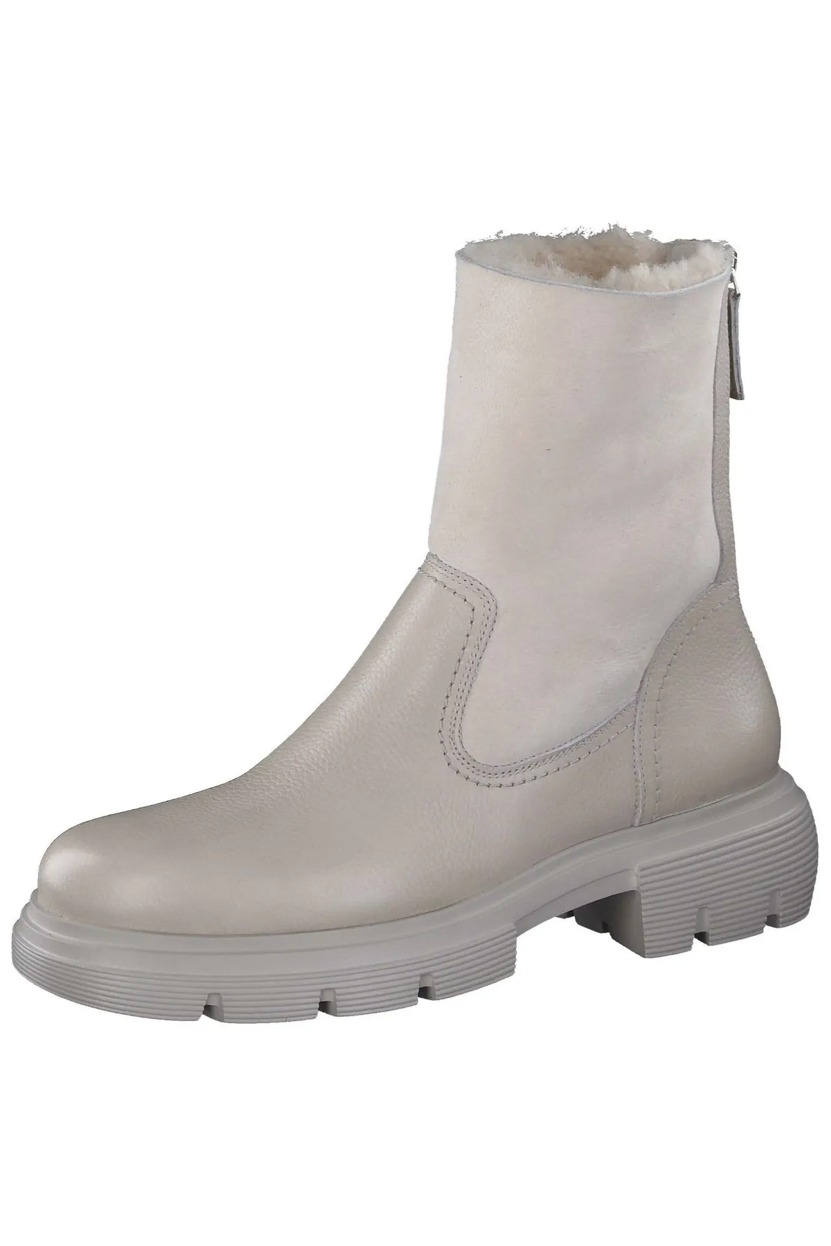 Paul Green  Stiefelette - Beige - Flacher Absatz