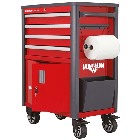 Gedore RED 3301689 R22041004 Voziček za orodje WINGMAN 129-delni