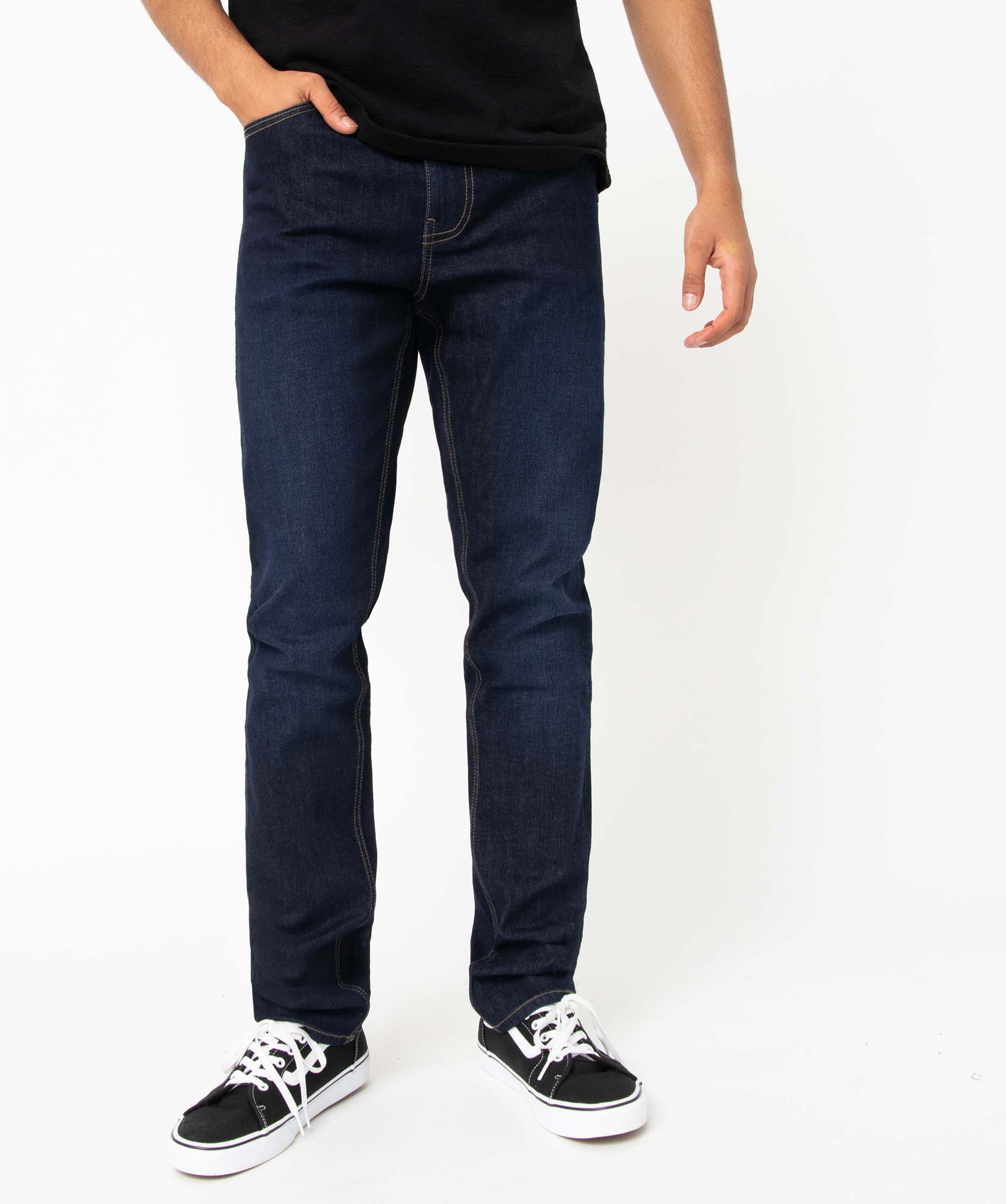 Jean homme écoresponsable coupe slim brut | GEMO