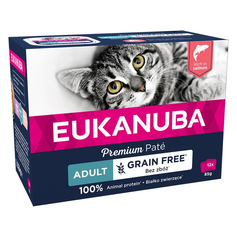 Sparpaket Eukanuba Getreidefrei Adult 24 x 85 g