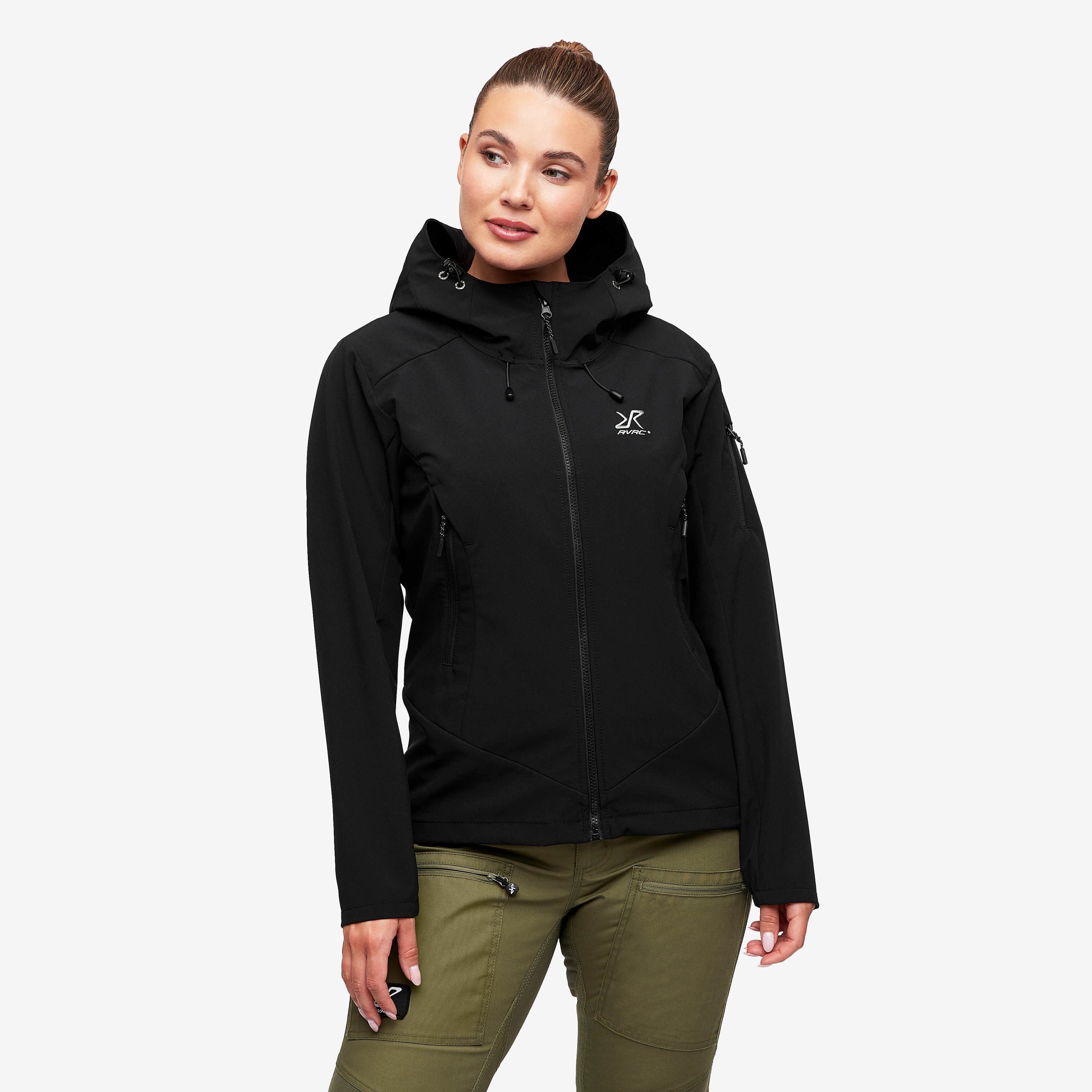 Reckon Softshell Jacket Femme Black
