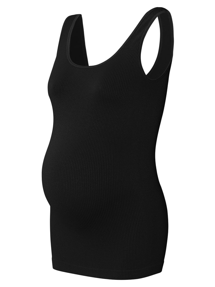Noppies Tanktop Rib Sama in Black günstig kaufen