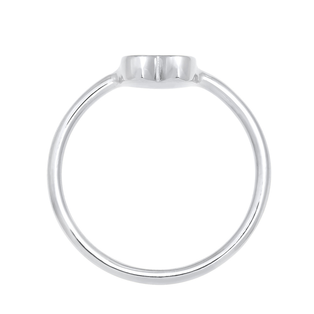 Elli Elli Bague Femme Coeur Amour Filigrane en Argent Sterling 925 Bague