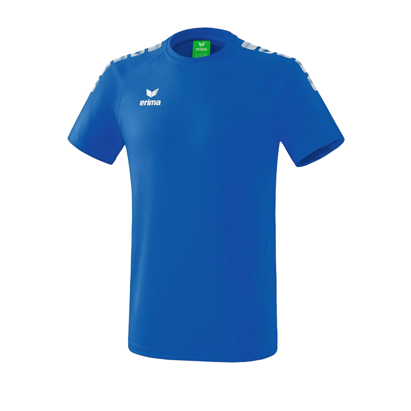 Erima Essential 5-C T-Shirt Blau Weiss