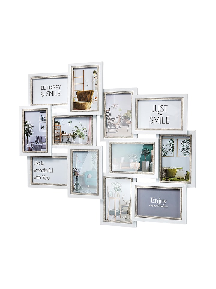 kobolo Bilderrahmen Collage BIG12 in Weiß günstig kaufen onesize