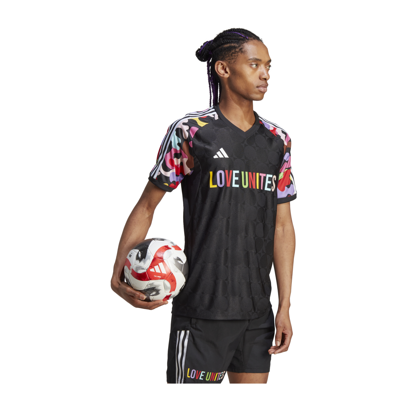 adidas Pride Tiro Trikot Schwarz