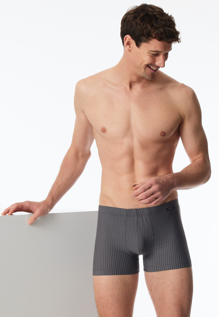 Shorts Micro-Qualität Nadelstreifen anthrazit - Pure Micro